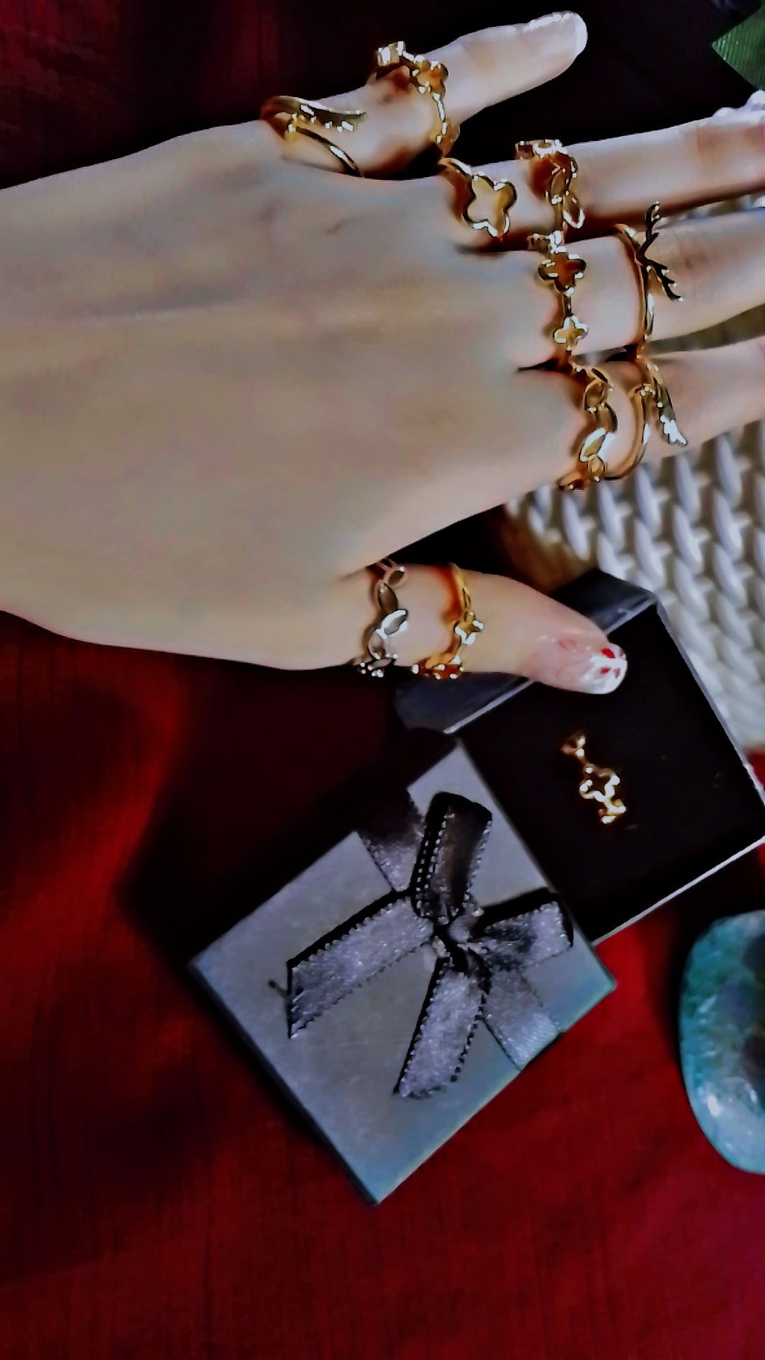 ✨ Minimalist Gold Adjustable Rings – Stylish Daily Wear 💍