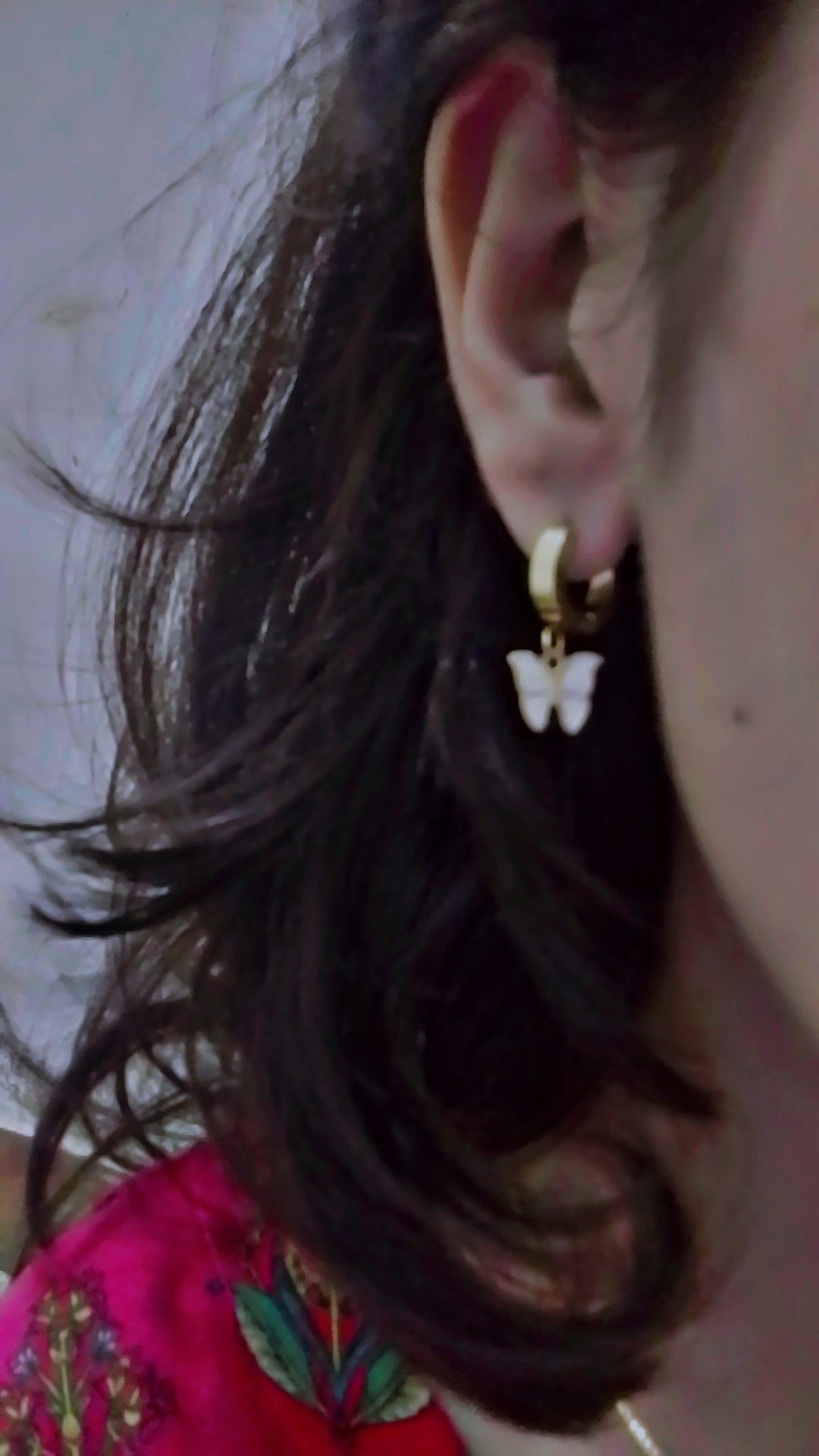 Cute Butterfly Charm Earrings 🦋✨